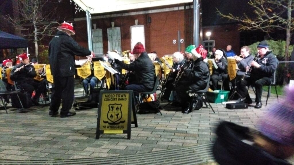 MTCB Performing at Mold Christmas Lights Switch On, 2023